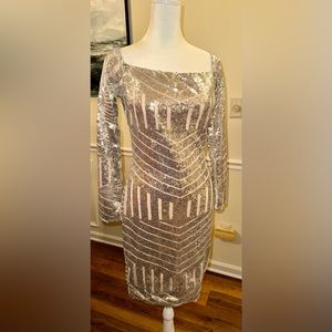 Sequin cocktail dress